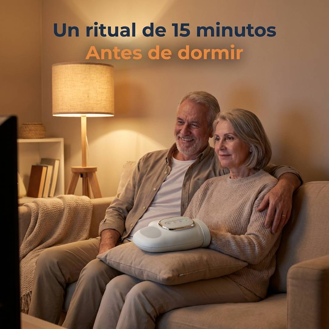 Vuelve a sentir tus manos normales en 15 min, sin esfuerzo.