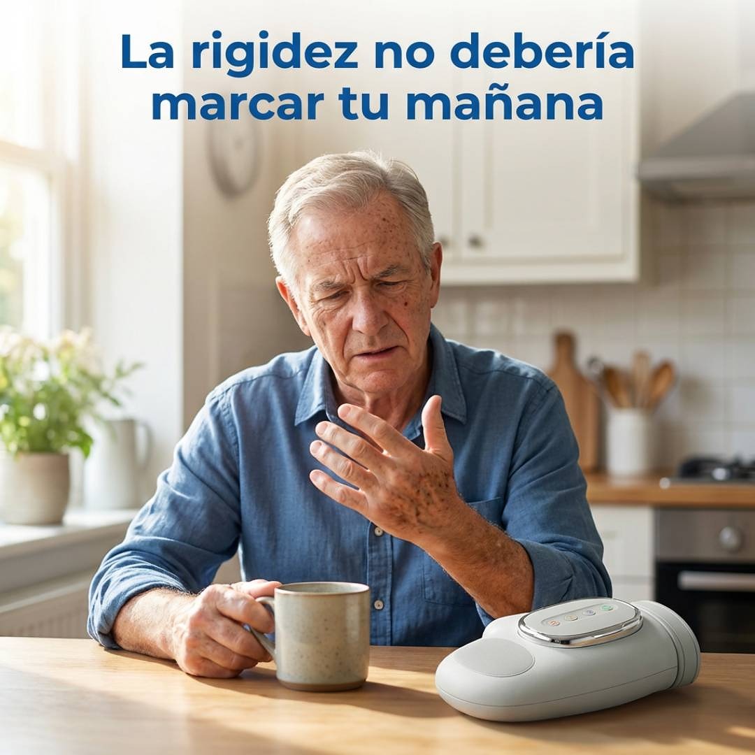 Vuelve a sentir tus manos normales en 15 min, sin esfuerzo.
