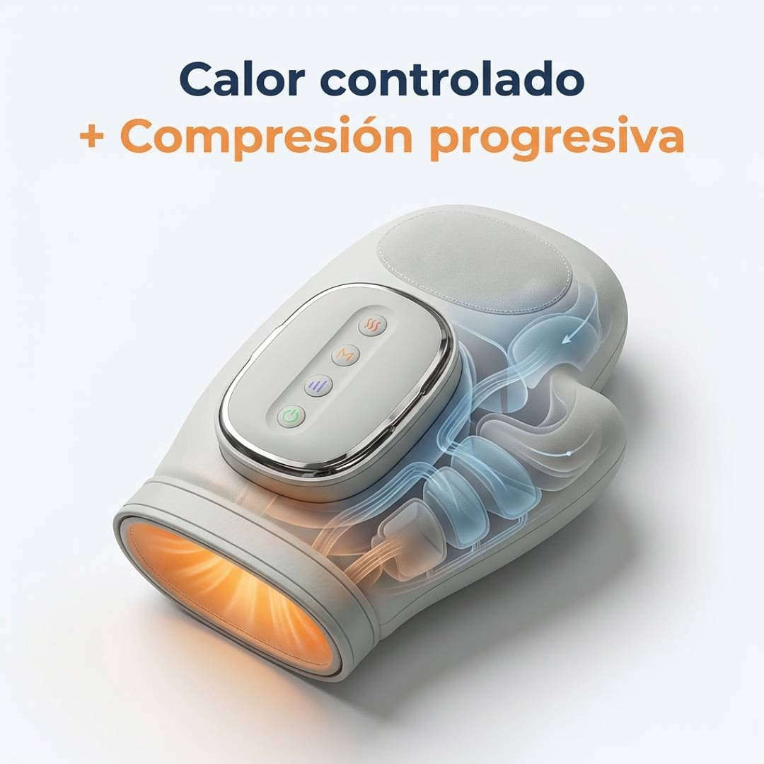 Vuelve a sentir tus manos normales en 15 min, sin esfuerzo.